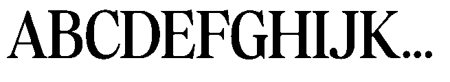 Sofian Monika Regular Font UPPERCASE