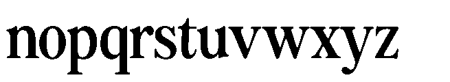 Sofian Monika Regular Font LOWERCASE