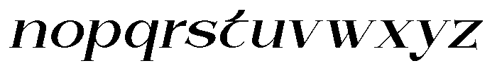 Sofilera Italic Font LOWERCASE