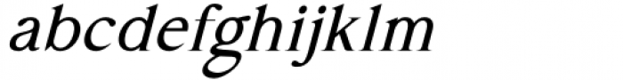 Sofimaria Light Italic Font LOWERCASE