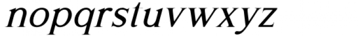 Sofimaria Light Italic Font LOWERCASE