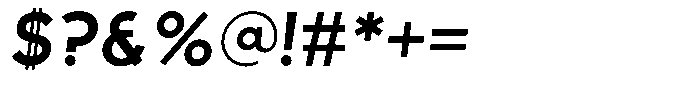 Sofira Heavy Italic Font OTHER CHARS