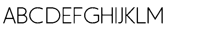 Sofira Light Font UPPERCASE
