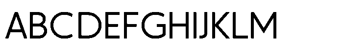 Sofira Medium Font UPPERCASE