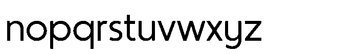 Sofira Medium Font LOWERCASE