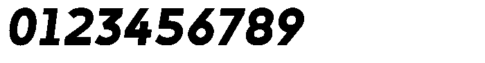 Sofira Thick Italic Font OTHER CHARS