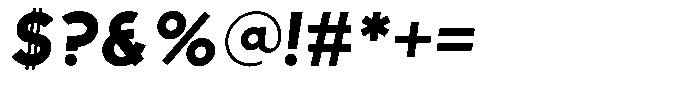 Sofira Thick Italic Font OTHER CHARS