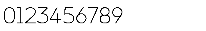 Sofira Thin Font OTHER CHARS