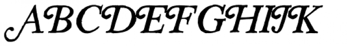 SoftTimes Italic Font UPPERCASE