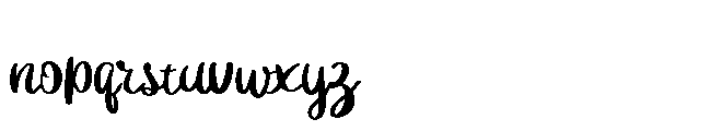 Softaline Font LOWERCASE