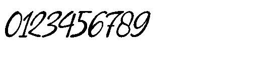 Softmark Italic Font OTHER CHARS