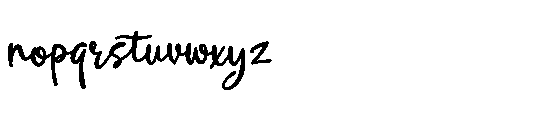 Softmark Regular Font LOWERCASE