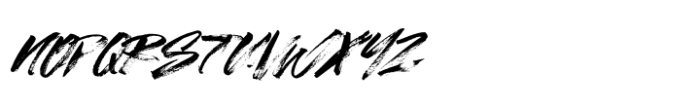 Soge Brush Font UPPERCASE