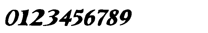 Sogela Italic Font OTHER CHARS