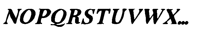 Sogela Italic Font UPPERCASE
