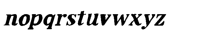 Sogela Italic Font LOWERCASE