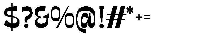 Sogta Font OTHER CHARS