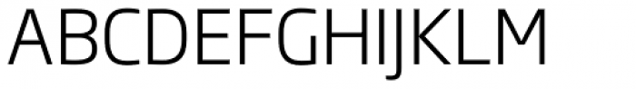 Soho Gothic Pro Light Font UPPERCASE