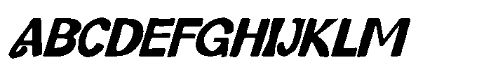 Sokers Capright Italic Font UPPERCASE