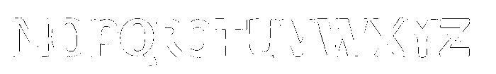 Sokers Capright Outline Regular Font UPPERCASE
