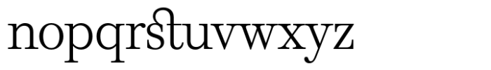 Solae Regular Font LOWERCASE