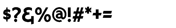 Solaflare Sans Font OTHER CHARS