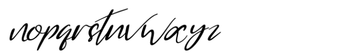 Solarett Italic Font LOWERCASE
