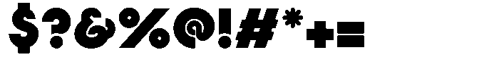 Solarglare Black Font OTHER CHARS