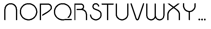 Solarglare Light Font UPPERCASE