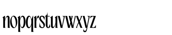 Solarithm Regular Font LOWERCASE