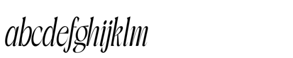 Solarithm Thin Italic FONT
