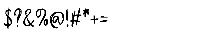 Solaya Neat Font OTHER CHARS