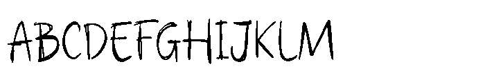 Solaya Neat Font UPPERCASE