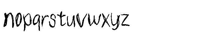Solaya Raw Font LOWERCASE