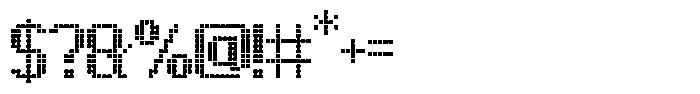 Solderwood Font OTHER CHARS