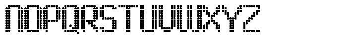 Solderwood Font UPPERCASE
