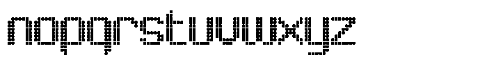 Solderwood Font LOWERCASE