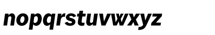 Sole Sans Bold Italic Font LOWERCASE