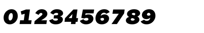 Sole Sans Extended Black Italic Font OTHER CHARS