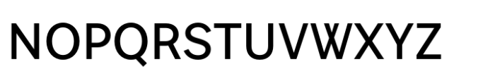 Sole Sans Regular Font UPPERCASE
