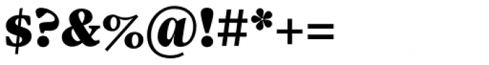 Sole Serif Caption Black Font OTHER CHARS