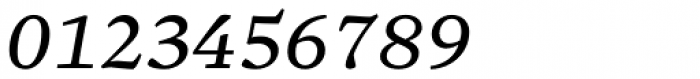 Sole Serif Caption Italic Font OTHER CHARS