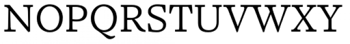 Sole Serif Caption Light Font UPPERCASE