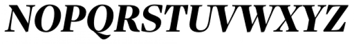 Sole Serif Headline Extra Bold Italic Font UPPERCASE