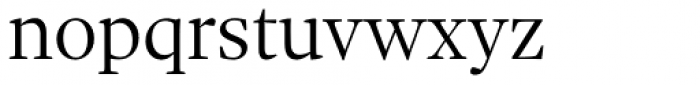 Sole Serif Headline Light Font LOWERCASE