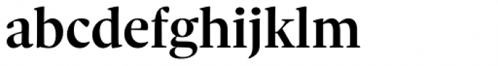Sole Serif Headline Medium Font LOWERCASE