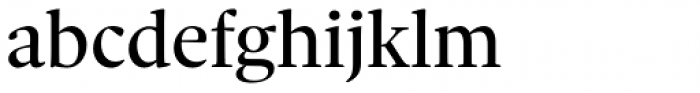 Sole Serif Headline Font LOWERCASE