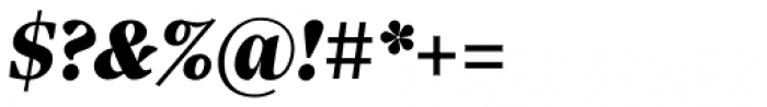 Sole Serif Subhead Black Italic Font OTHER CHARS