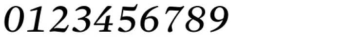 Sole Serif Subhead Italic Font OTHER CHARS