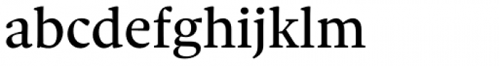 Sole Serif Subhead Font LOWERCASE